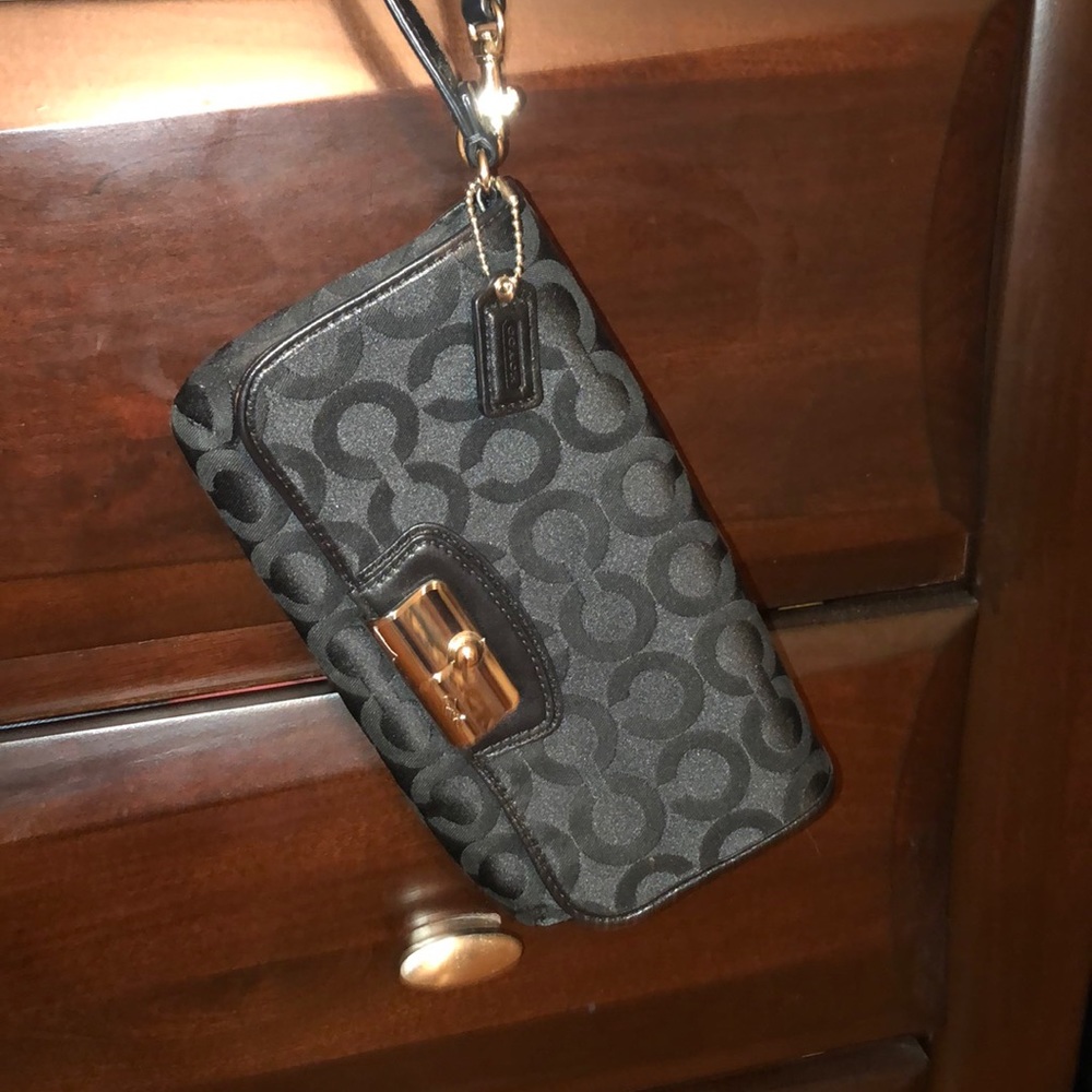 Coach wristlet